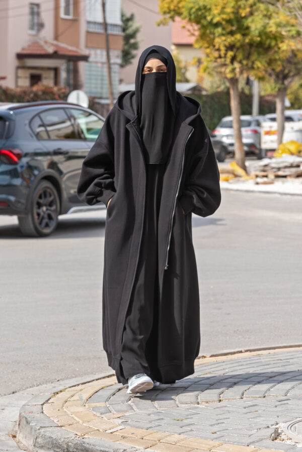 TAM BOY SWEATSHİRT (SİYAH)